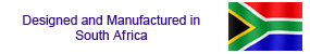 Proudly made and manufactured in South Africa